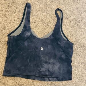 lululemon athletica Tie-Dye Navy Sports Bra